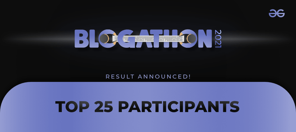 Blogathon-2021-Result-GeeksforGeeks