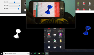 检测相同颜色的物体