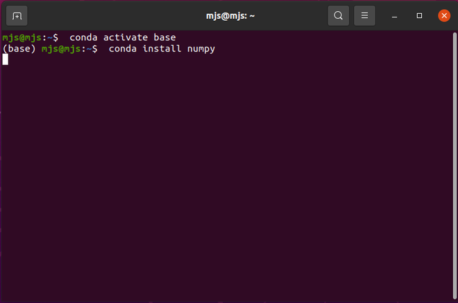 在 Linux 上使用 conda 安装 Numpy