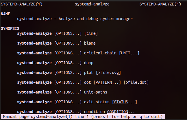 systemd-analyze - 在 Linux 中查找系统启动性能统计信息