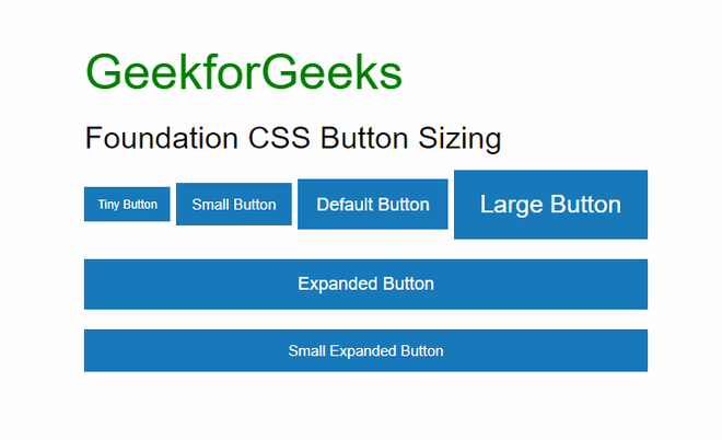 基础 CSS 按钮大小
