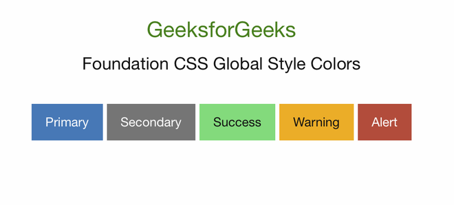 基础 CSS 全局样式颜色