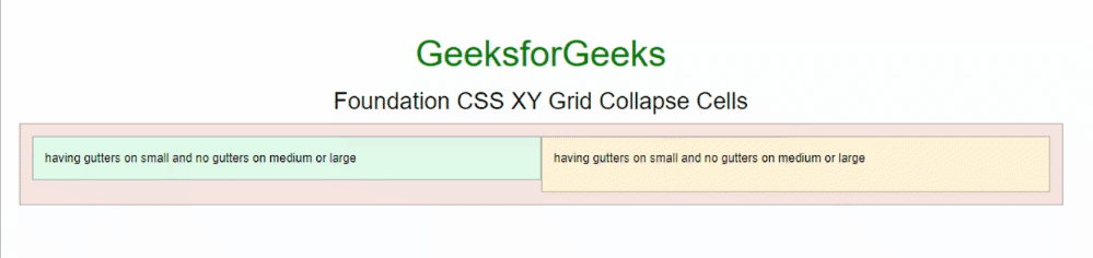 基础 CSS XY 网格折叠单元格