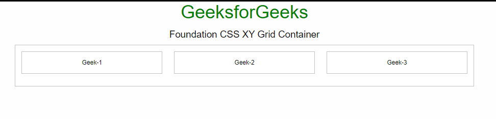 基础 CSS XY 网格容器