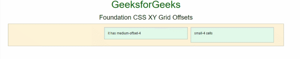 基础 CSS XY 网格偏移