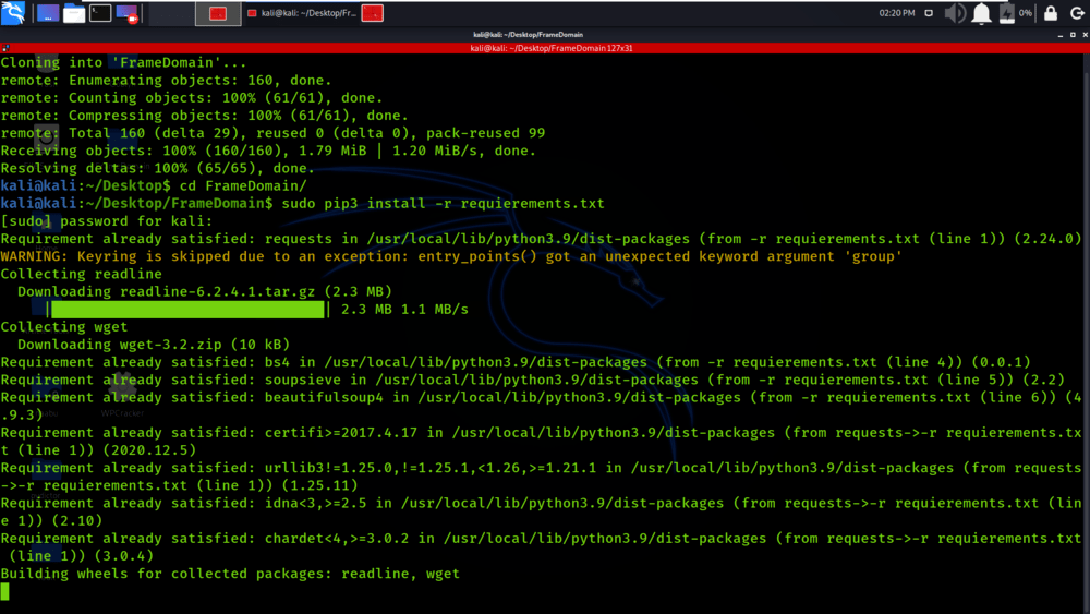 FrameDomain Framework - 用于渗透测试人员的子域枚举工具