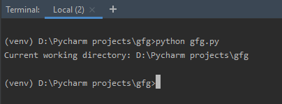 Python-cwd