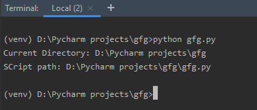 Python脚本路径