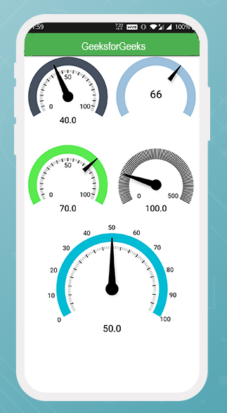 Flutter Gauge 演示