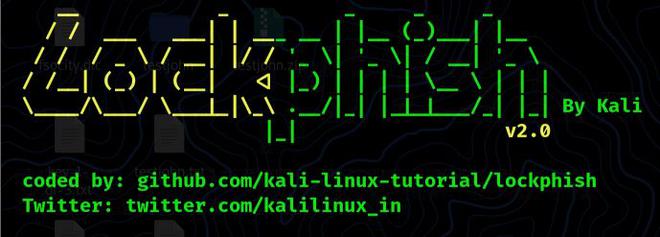 LockPhish - Kali Linux 中的网络钓鱼工具