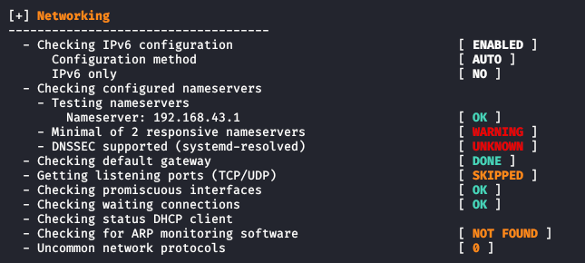 用于审计和强化 Linux 系统的 Lynis 安全工具