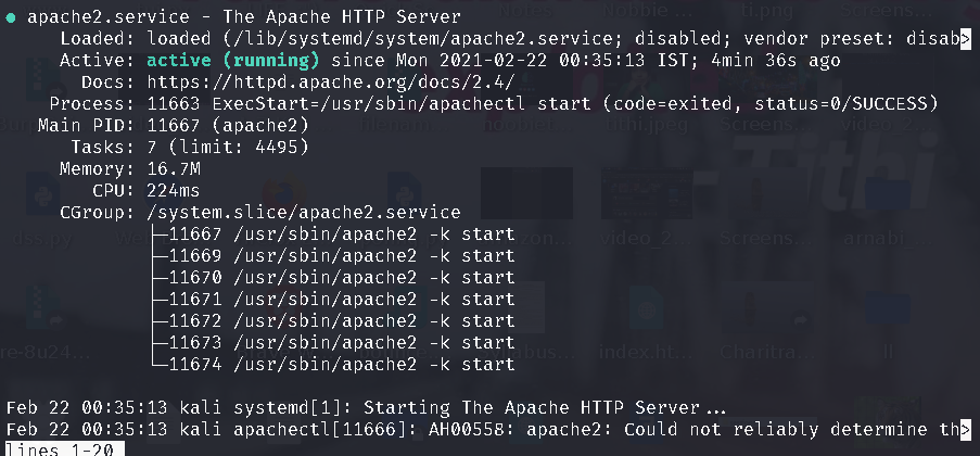 在 Linux 中管理 Apache Web 服务器的有用命令