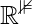 \mathbb{R^3}    