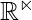 \mathbb{R^n}    