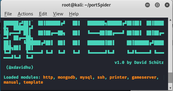 PortSpider - Kali Linux 上的高级网络端口扫描器