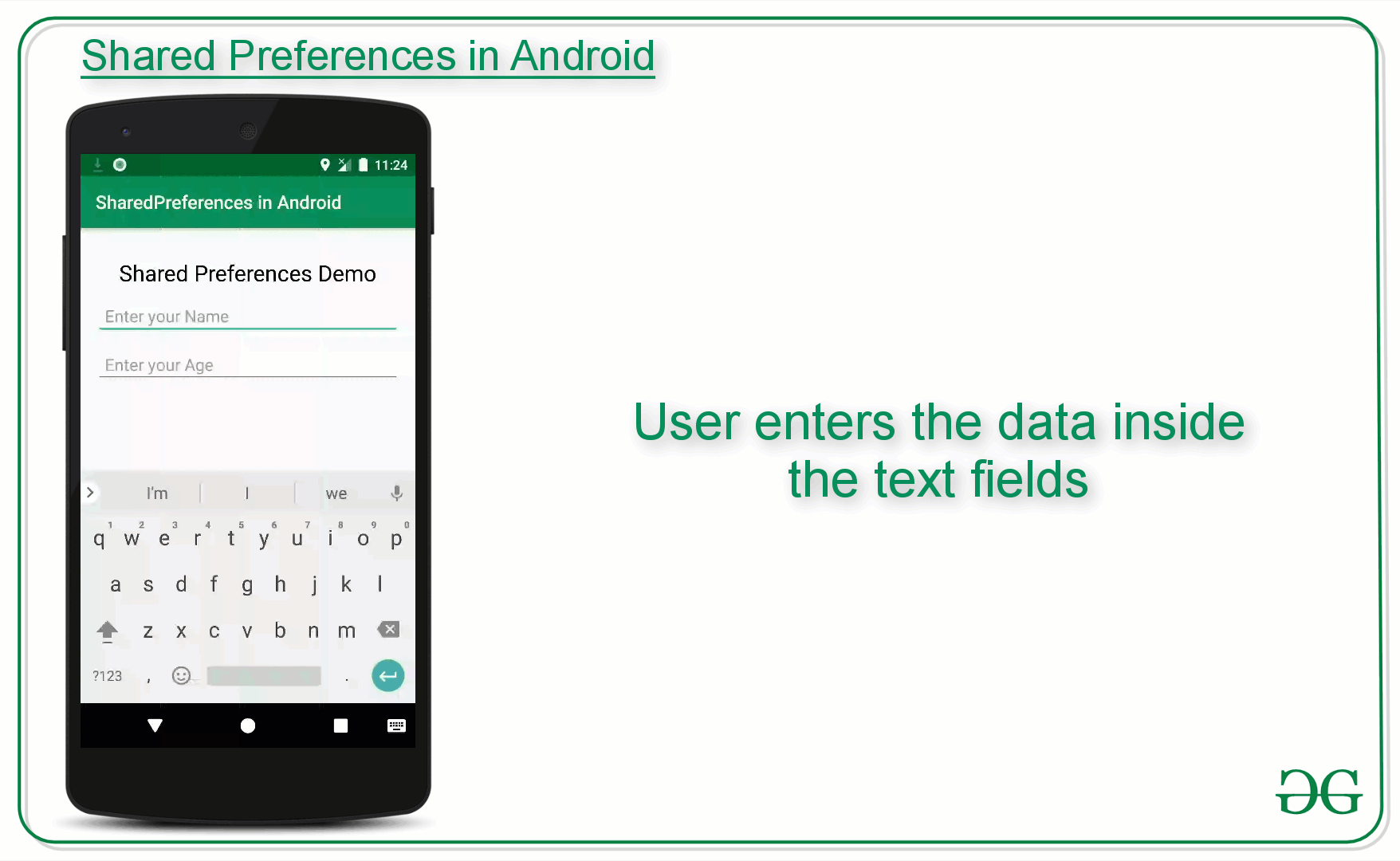 Android 中的共享首选项示例