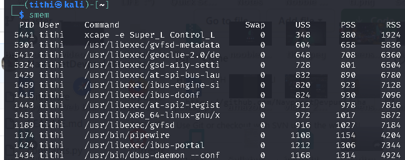 Linux Smem 工具更准确地显示内存使用情况