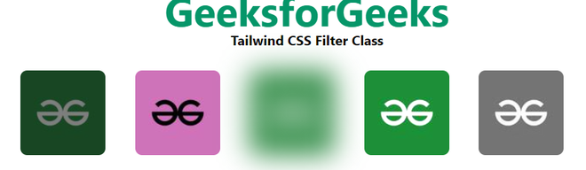 Tailwind CSS 过滤器
