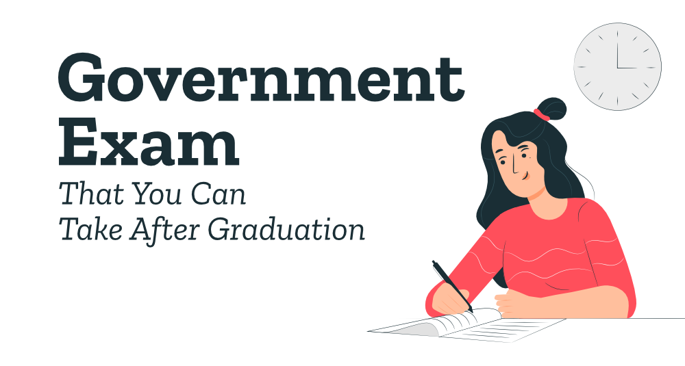毕业后可以参加的前 5 名政府考试