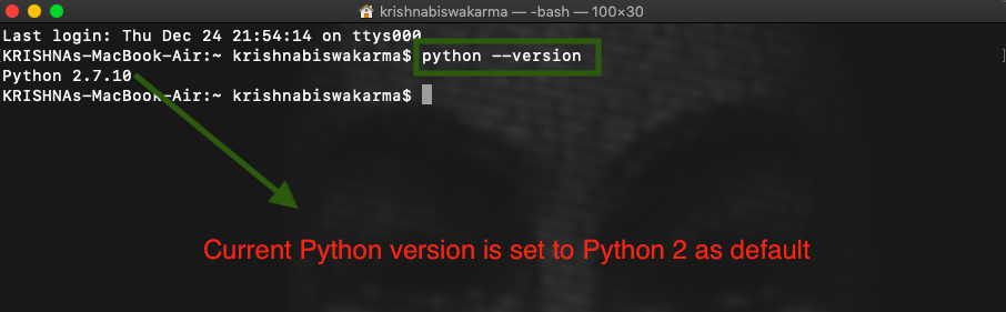 检查 Python 版本