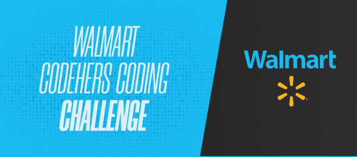沃尔玛 CodeHers 编码挑战