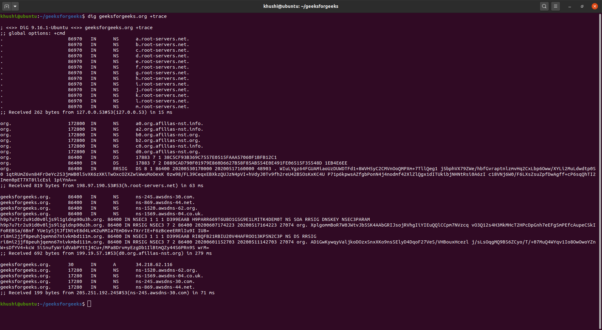 to-trace-dns-path