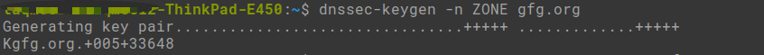 dmssec-keygen -n