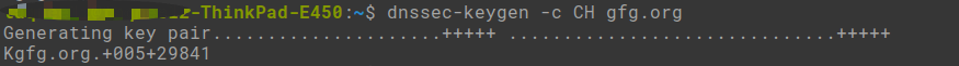 dmssec-keygen -c