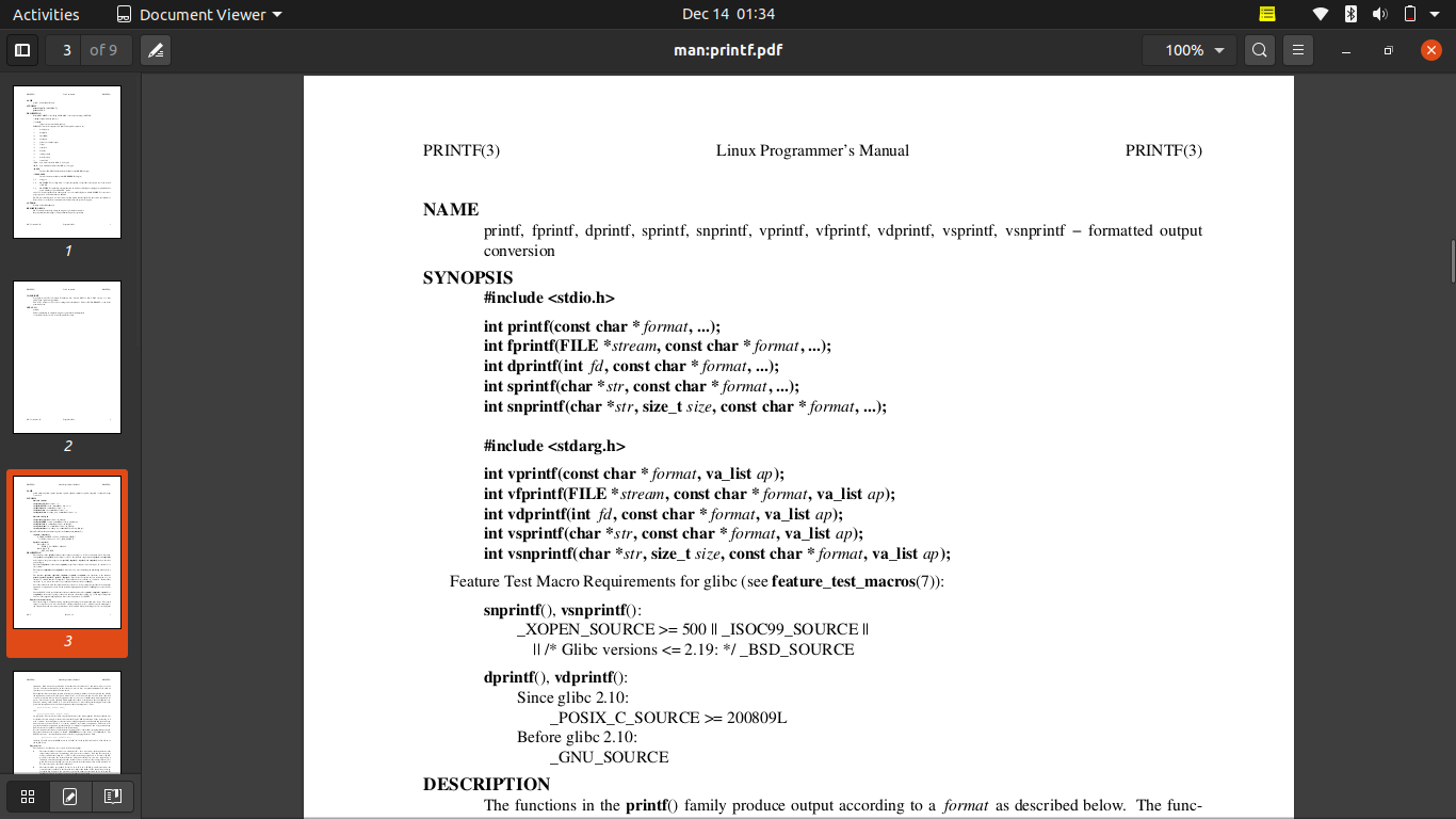 显示与给定 filespec 参数相关的所有手册页。