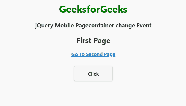 jQuery Mobile 页面容器更改事件